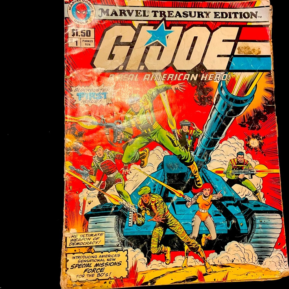 G.I. Joe Marvel Treasure Edition #1 Comic Book